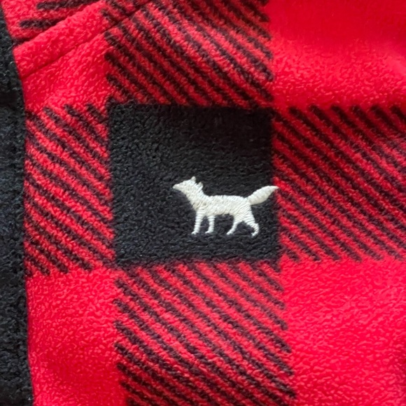 Carters Children’s Red/Black Plaid Sweatshirt. Size 24 Months. Used. - Picture 3 of 7